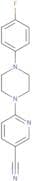 6-[4-(4-Fluorophenyl)piperazin-1-yl]pyridine-3-carbonitrile