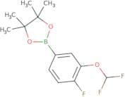 2-(3-(Difluoromethoxy)-4-fluorophenyl)-4,4,5,5-tetramethyl-1,3,2-dioxaborolane