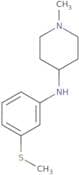 1-Methyl-N-[3-(methylsulfanyl)phenyl]piperidin-4-amine