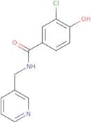 3-Chloro-4-hydroxy-N-(pyridin-3-ylmethyl)benzamide