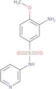 3-Amino-4-methoxy-N-(pyridin-3-yl)benzene-1-sulfonamide