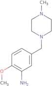 2-Methoxy-5-[(4-methylpiperazin-1-yl)methyl]aniline