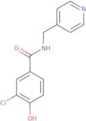 3-Chloro-4-hydroxy-N-(pyridin-4-ylmethyl)benzamide