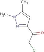 2-Chloro-1-(1,5-dimethyl-1H-pyrazol-3-yl)ethan-1-one