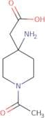 2-(1-Acetyl-4-aminopiperidin-4-yl)acetic acid