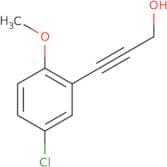 3-(5-Chloro-2-methoxyphenyl)prop-2-yn-1-ol