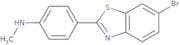 4-(6-Bromo-2-benzothiazolyl)-N-methylbenzenamine