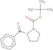 tert-Butyl (2R)-2-benzoylpyrrolidine-1-carboxylate