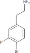 2-(4-Bromo-3-fluorophenyl)ethan-1-amine