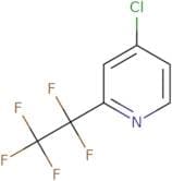 4-Chloro-2-(pentafluoroethyl)pyridine