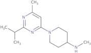 N-Methyl-1-[6-methyl-2-(propan-2-yl)pyrimidin-4-yl]piperidin-4-amine