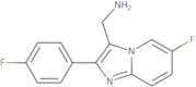 [6-Fluoro-2-(4-fluorophenyl)imidazo[1,2-a]pyridin-3-yl]methanamine