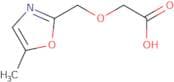 2-[(5-Methyl-1,3-oxazol-2-yl)methoxy]acetic acid