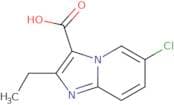 6-chloro-2-ethylimidazo[1,2-a]pyridine-3-carboxylic acid