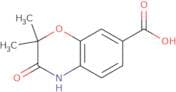 2,2-Dimethyl-3-oxo-3,4-dihydro-2H-1,4-benzoxazine-7-carboxylic acid