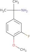 2-(3-Fluoro-4-methoxyphenyl)propan-2-amine
