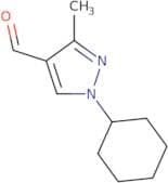 1-Cyclohexyl-3-methyl-1H-pyrazole-4-carbaldehyde
