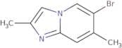 6-Bromo-2,7-dimethylimidazo[1,2-a]pyridine