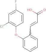 (2E)-3-[2-(2-Chloro-4-fluorophenoxy)phenyl]prop-2-enoic acid