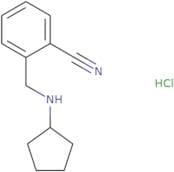 2-[(Cyclopentylamino)methyl]benzonitrile hydrochloride