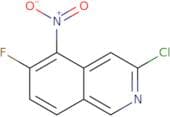3-Chloro-6-fluoro-5-nitroisoquinoline