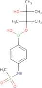 N-(4-(4,4,5,5-Tetramethyl-1,3,2-dioxaborolan-2-yl)phenyl)methanesulfonamide