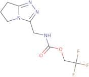 2,2,2-Trifluoroethyl N-{5H,6H,7H-pyrrolo[2,1-c][1,2,4]triazol-3-ylmethyl}carbamate