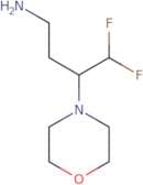 4,4-Difluoro-3-(morpholin-4-yl)butan-1-amine