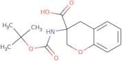 3-{[(tert-Butoxy)carbonyl]amino}-3,4-dihydro-2H-1-benzopyran-3-carboxylic acid