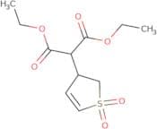 1,3-Diethyl 2-(1,1-dioxo-2,3-dihydro-1λ⁶-thiophen-3-yl)propanedioate