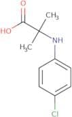 2-[(4-Chlorophenyl)amino]-2-methylpropanoic acid