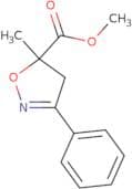 Methyl 5-methyl-3-phenyl-4,5-dihydro-1,2-oxazole-5-carboxylate