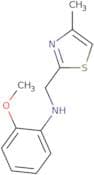2-Methoxy-N-[(4-methyl-1,3-thiazol-2-yl)methyl]aniline