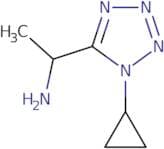 1-(1-Cyclopropyl-1H-1,2,3,4-tetrazol-5-yl)ethan-1-amine