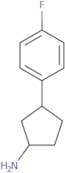 3-(4-Fluorophenyl)cyclopentan-1-amine
