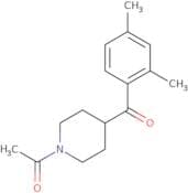1-[4-(2,4-Dimethylbenzoyl)piperidin-1-yl]ethan-1-one