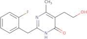 2-[(2-Fluorophenyl)methyl]-5-(2-hydroxyethyl)-6-methyl-3,4-dihydropyrimidin-4-one