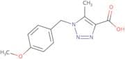 1-[(4-Methoxyphenyl)methyl]-5-methyl-1H-1,2,3-triazole-4-carboxylic acid