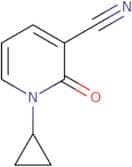 1-Cyclopropyl-2-oxo-1,2-dihydropyridine-3-carbonitrile