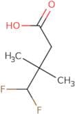 4,4-Difluoro-3,3-dimethylbutanoic acid