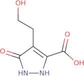3-Hydroxy-4-(2-hydroxyethyl)-1H-pyrazole-5-carboxylic acid