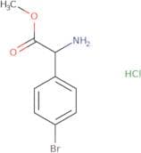 Methyl 2-amino-2-(4-bromophenyl)acetate hydrochloride