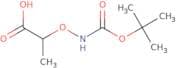 2-({[(tert-Butoxy)carbonyl]amino}oxy)propanoic acid