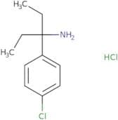 3-(4-Chlorophenyl)pentan-3-amine hydrochloride