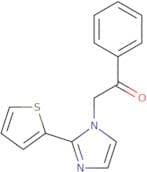 1-Phenyl-2-[2-(thiophen-2-yl)-1H-imidazol-1-yl]ethan-1-one