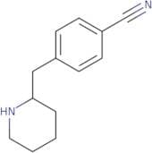 4-[(Piperidin-2-yl)methyl]benzonitrile