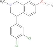 4-(3,4-Dichlorophenyl)-7-methoxy-2-methyl-1,2,3,4-tetrahydroisoquinoline