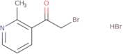 2-Bromo-1-(2-methylpyridin-3-yl)ethan-1-one hydrobromide