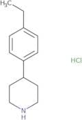 4-(4-Ethylphenyl)piperidine hydrochloride