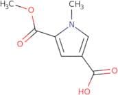 5-(Methoxycarbonyl)-1-methyl-1H-pyrrole-3-carboxylic acid